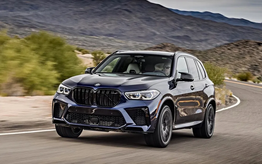 BMW X5M 2020 - лекало салона