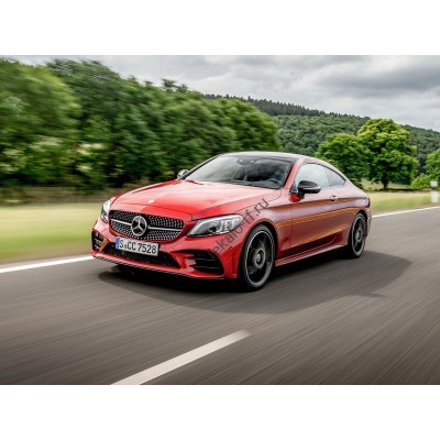 Mercedes-Benz C-class coupe 2019 - лекало салона