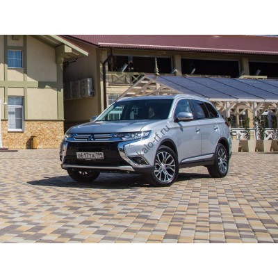 Mitsubishi Outlander 2016-2018 - лекало салона