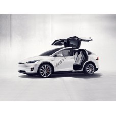 Tesla Model X 2018 - лекало салона
