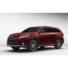 Toyota Highlander 2017 - лекало салона