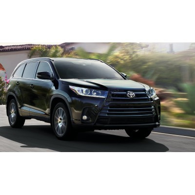 Toyota Highlander 2018 - лекало салона