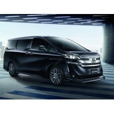 Toyota VELLFIRE 2015 - лекало салона