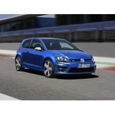 Volkswagen GOLF 2016  R  - лекало салона