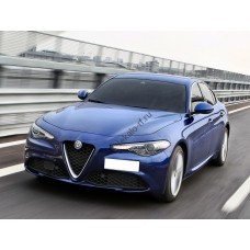 Alfa Romeo Giulia 2018 - лекало экрана мультимедиа