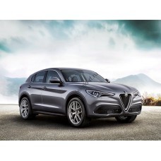 Alfa Romeo Stelvio 2018 - лекало экрана мультимедиа