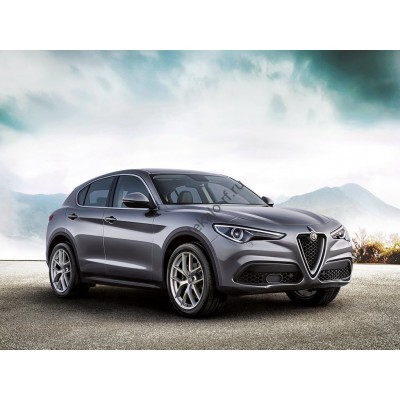 Alfa Romeo Stelvio 2023 перед - лекало для кузова