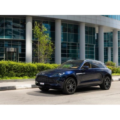 Aston Martin DBX 2021 - лекало салона