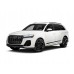 Audi Q7 2024 бампер Передний и задний - лекало для кузова