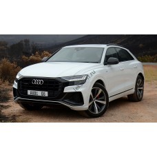 Audi Q8 (2019) S-line - лекало салона