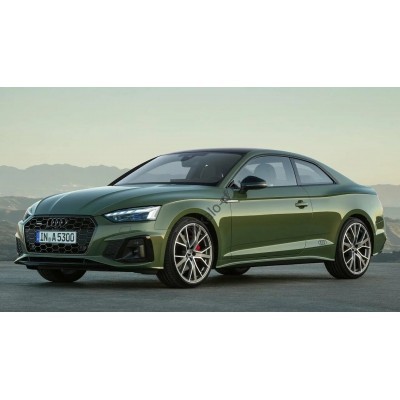Audi A5 Quattro Coupe 2019 - лекало экрана мультимедиа