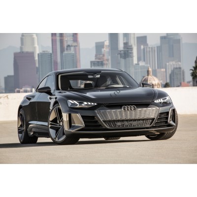 Audi E-Tron GT (2020 - 2021) - лекало экрана мультимедиа
