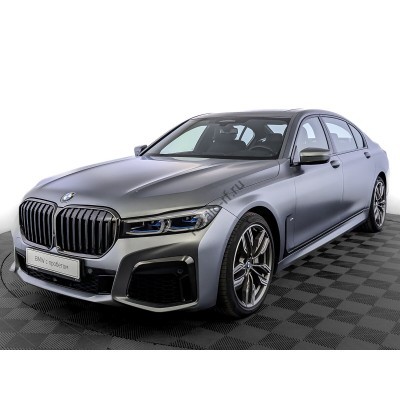 BMW 7 2021 - лекало экрана мультимедиа