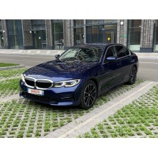 BMW 3 Series (2019) Sport Line - задний бампер - лекало для кузова