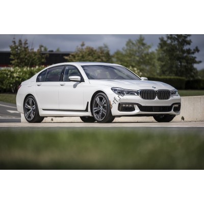 BMW 7-series (2017) m-sport - лекало экрана мультимедиа