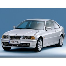 BMW 3 купе, 4 поколение, E46 (03.1998 - 2006) - лекало на лобовое стекло