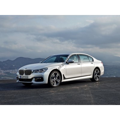 BMW 7 Series 2016 - лекало экрана мультимедиа