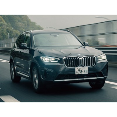 BMW X3M 2023 черный глянец - лекало для кузова