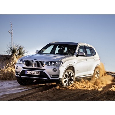 BMW X3 2014 - лекало экрана мультимедиа