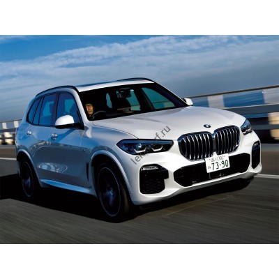 BMW X5 (2019) m-sport треугольники и низ зеркал - лекало для кузова
