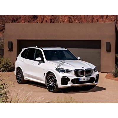 BMW X5 M 2021 перед - лекало для кузова