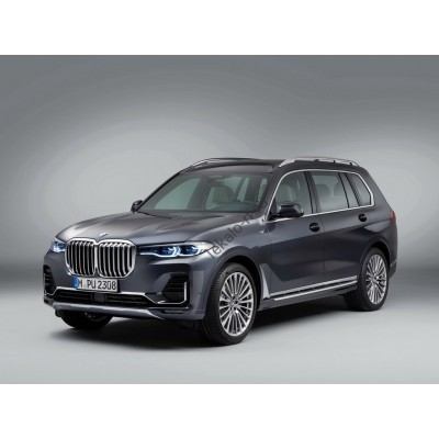 BMW X7 2019 - лекало экрана мультимедиа