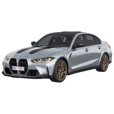 BMW M3 Limousine CS (2023 - 2025) (American) полный кузов - лекало для кузова