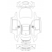 BMW 2 Series 2-Door M Sport (2022 - 2025) (Chinese - European) полный кузов - лекало для кузова