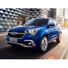 Chery Tiggo 4 - 1 поколение 2017-2019 - лекало на лобовое стекло