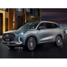 Chery Tiggo 9 (Ru) 2024 Россия - перед - лекало для кузова
