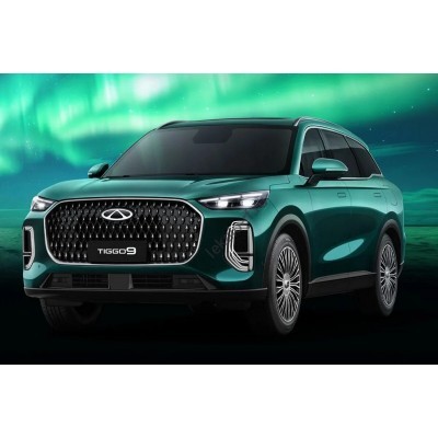 Chery Tiggo 9 2024 - лекало экрана мультимедиа