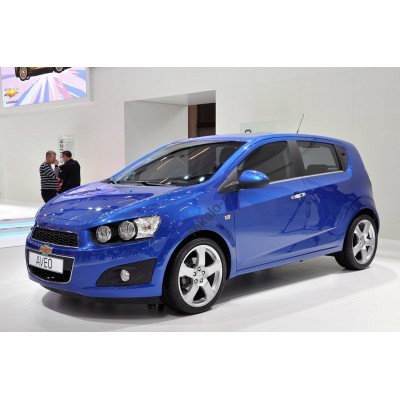 Chevrolet Aveo 2 поколение Т300 2011-2015 хетчбек - лекало на задние стекла