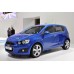 Chevrolet Aveo 2 поколение Т300 2011-2015 хетчбек - лекало на задние стекла