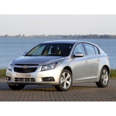 Chevrolet Cruze - хэтчбек - лекало на задние стекла