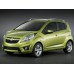 Chevrolet Spark 3 поколение, M300 (01.2010 - 03.2015) - лекало на задние стекла