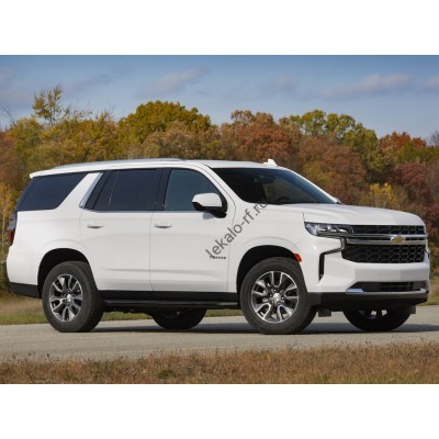 Chevrolet Tahoe 5 поколение, GMT T1XX (12.2019 - н.в.) - лекало на задние стекла