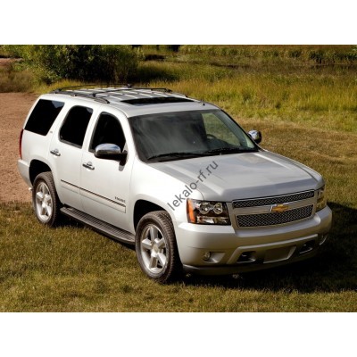 Chevrolet Tahoe III GMT900 (2006-2014) салон, 3 ряда - лекало для ЕВА ковриков салона