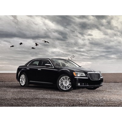 Chrysler 300C седан, 2 поколение, LD (03.2012 - 05.2015) - лекало на лобовое стекло