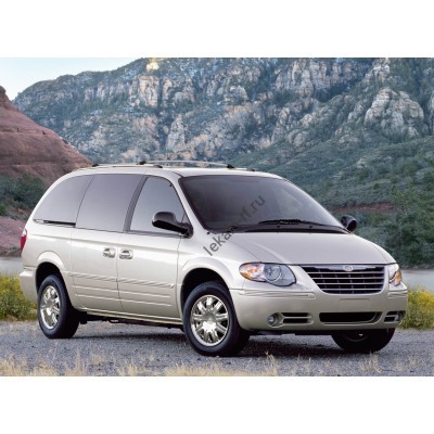 Chrysler Town & Country 4 поколение, 2000 – 2007 Лекало переднего бокового стекла