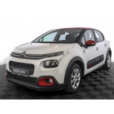 Citroen C3 - 3 поколение, хэтчбек 5 дв., (06.2016 - 2024) - лекало на задние стекла