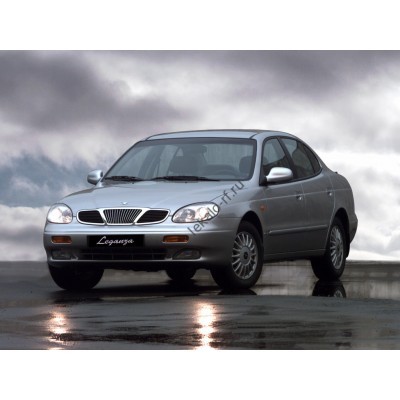 Daewoo Leganza 1997, седан, 1 поколение, V100 (06.1997 - 12.2002) - лекало на лобовое стекло