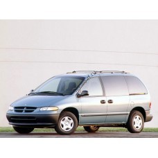 Dodge Caravan 1995, минивэн, 3 поколение (02.1995 - 06.2000) лекало переднее боковое стекло