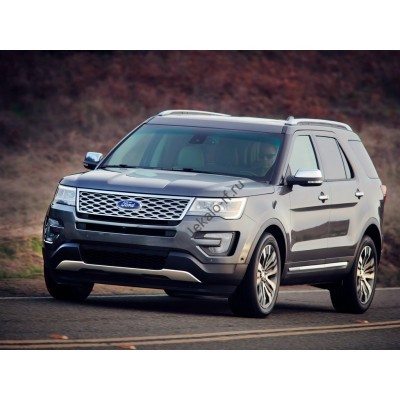 Ford Explorer 2011-2018 5 поколение - лекало на лобовое стекло