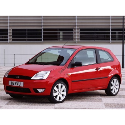 Ford Fiesta 5 поколение, хэтчбек 3 дв., (11.2001 - 2008) - лекало на задние стекла