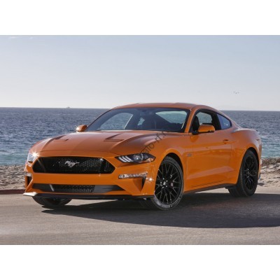 Ford Mustang 6 2014-2020 - лекало на лобовое стекло