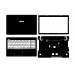 Asus A55V, K55A, K55VD, K55VJ лекало для ноутбука