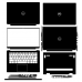 Dell Inspiron 5490 (P116G) лекало для ноутбука