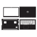 Dell Inspiron 7566, 7567 (P65F) лекало для ноутбука