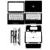 Dell Latitude 7250, E7250 (P22S) лекало для ноутбука