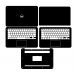 Dell XPS 13 9333, L322X (P29G) лекало для ноутбука